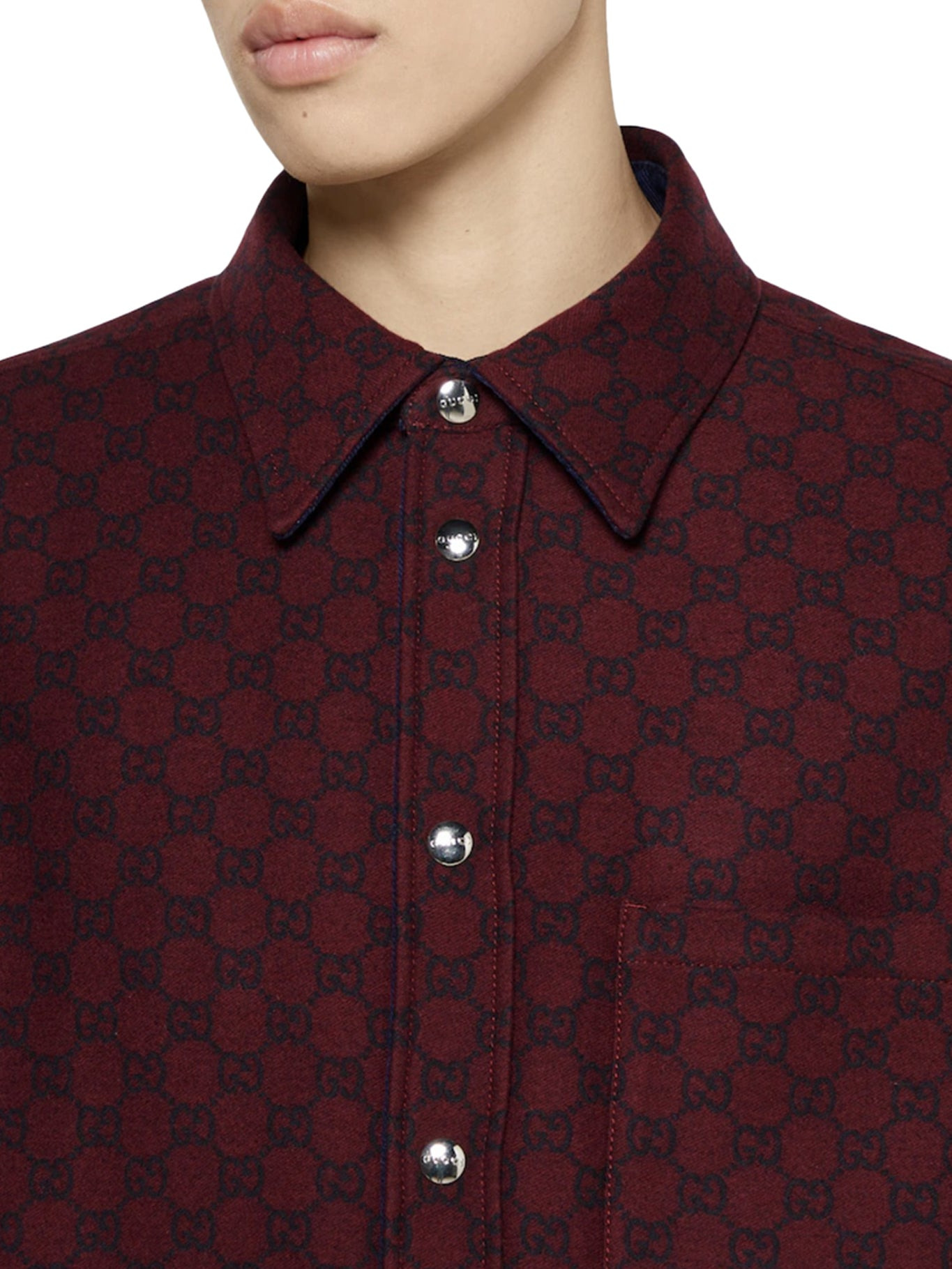 REVERSIBLE DENIM AND FLANNEL SHIRT - 5
