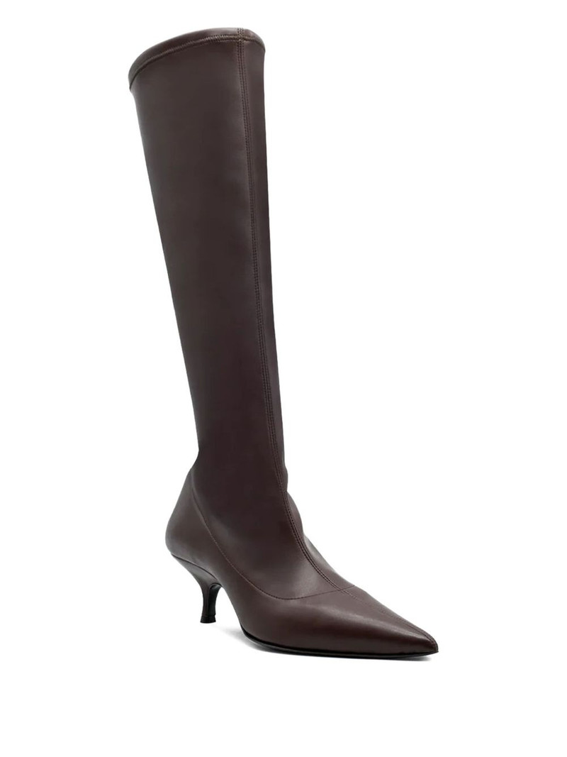 GIABORGHINI 50mm Hera pointed-toe boots outlook