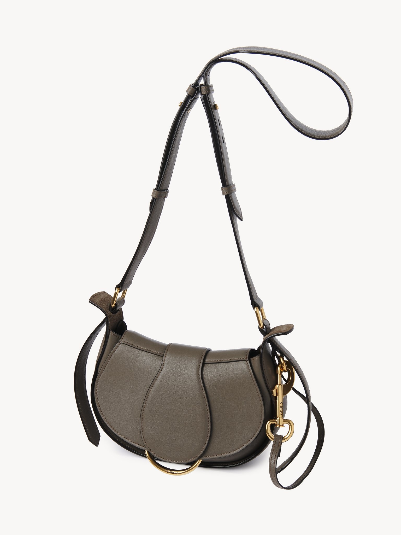 SMALL CHLOÉ RIDE CROSSBODY BAG IN SOFT LEATHER - 3