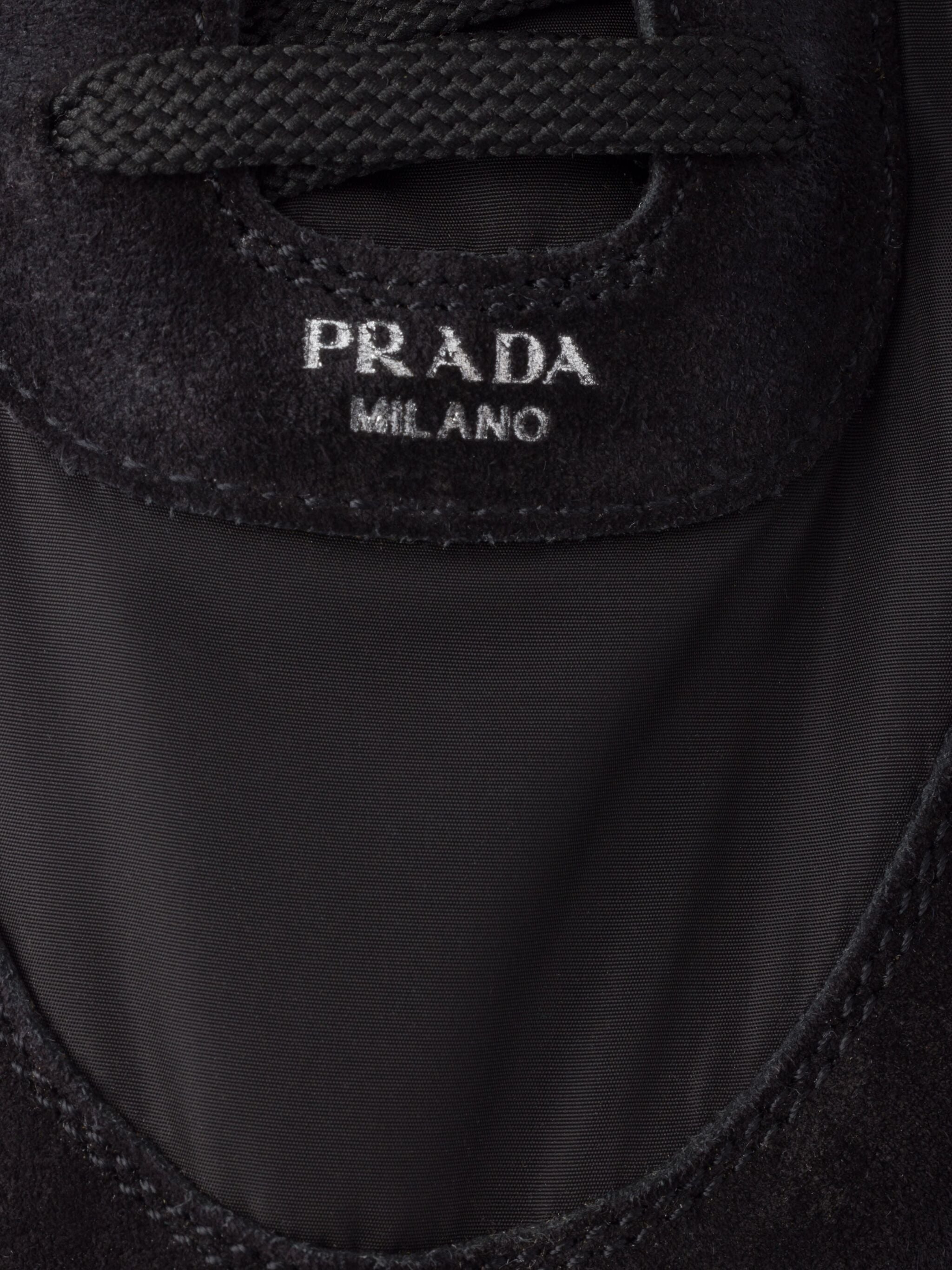 Prada Collapse Re-Nylon Suede Sneakers - 2
