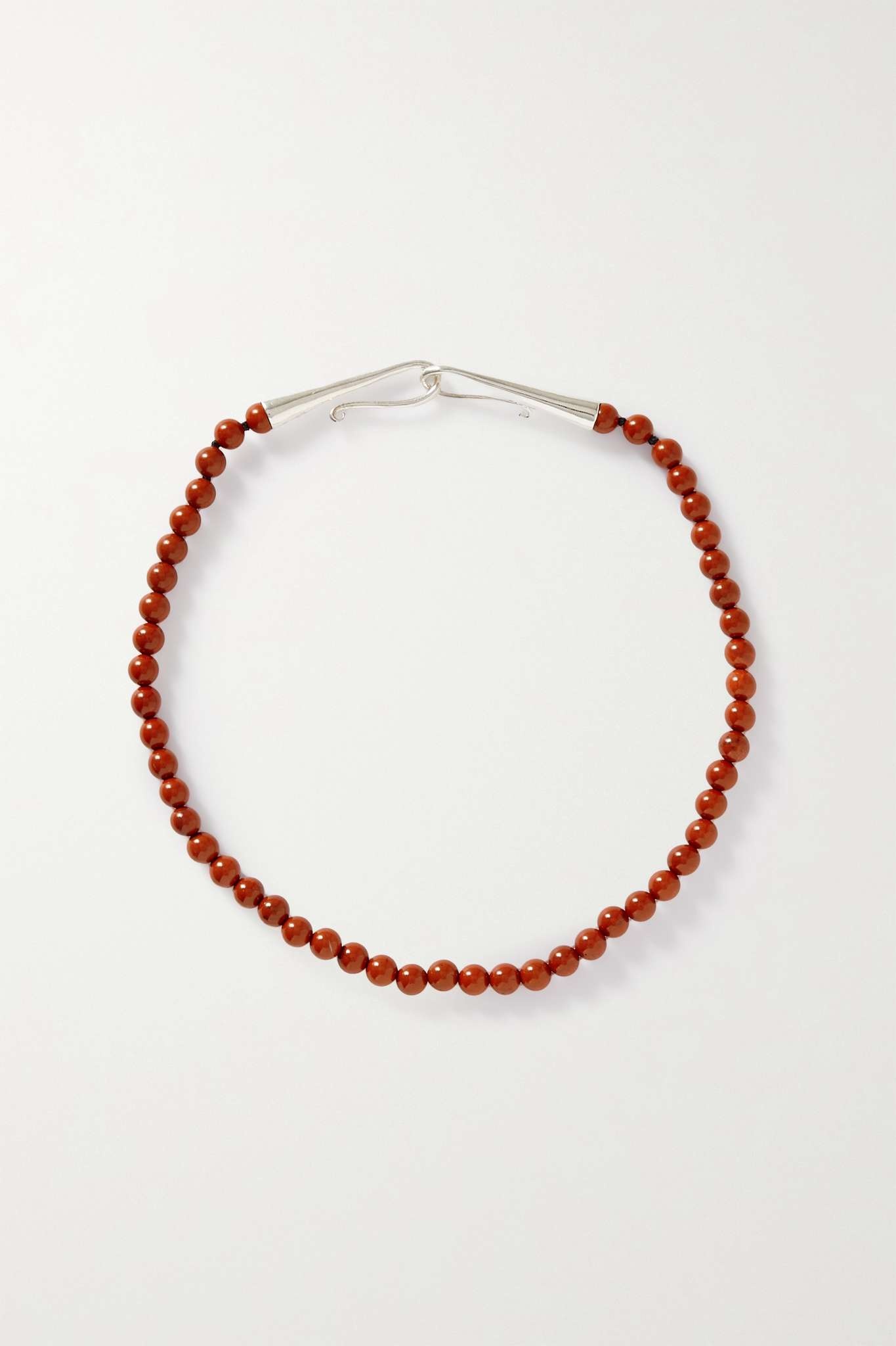 Sophie Buhai Grecian silver jasper necklace | REVERSIBLE