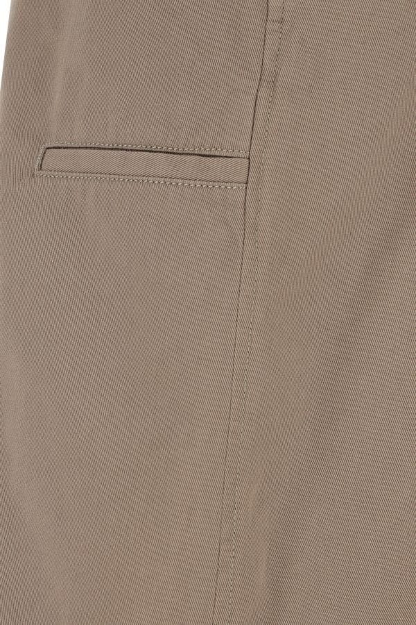 Dove grey denim bermuda shorts - 3