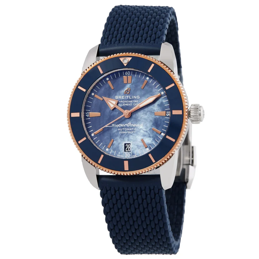 Breitling Superocean Heritage Automatic Chronometer Blue Dial Watch UB20104A1C1S1 - 1