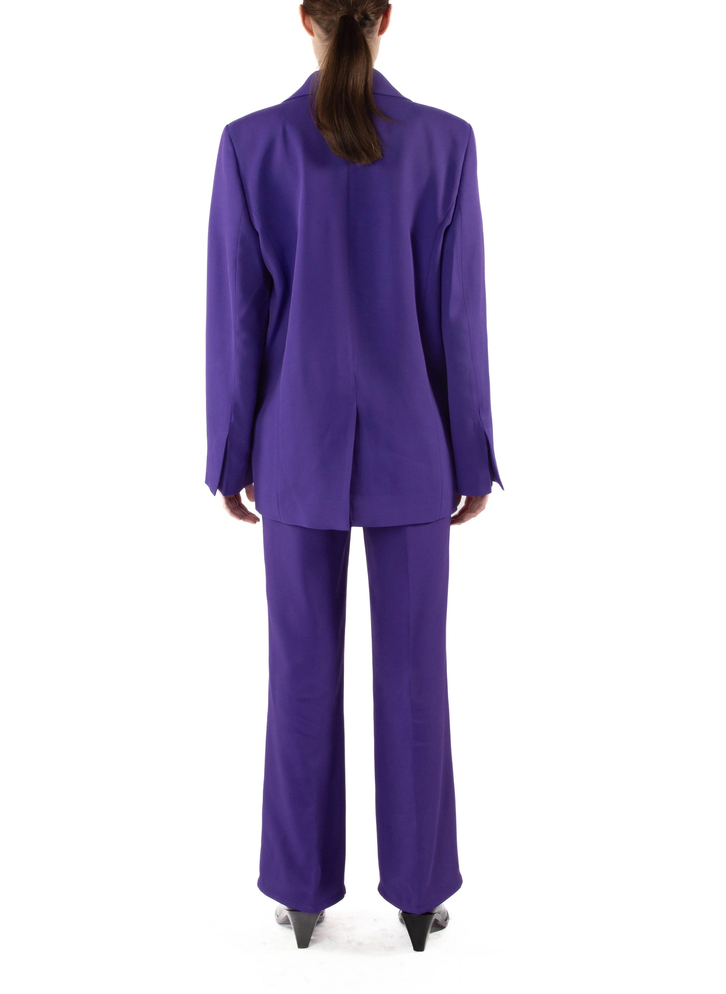 Flare Pants Purple - 2