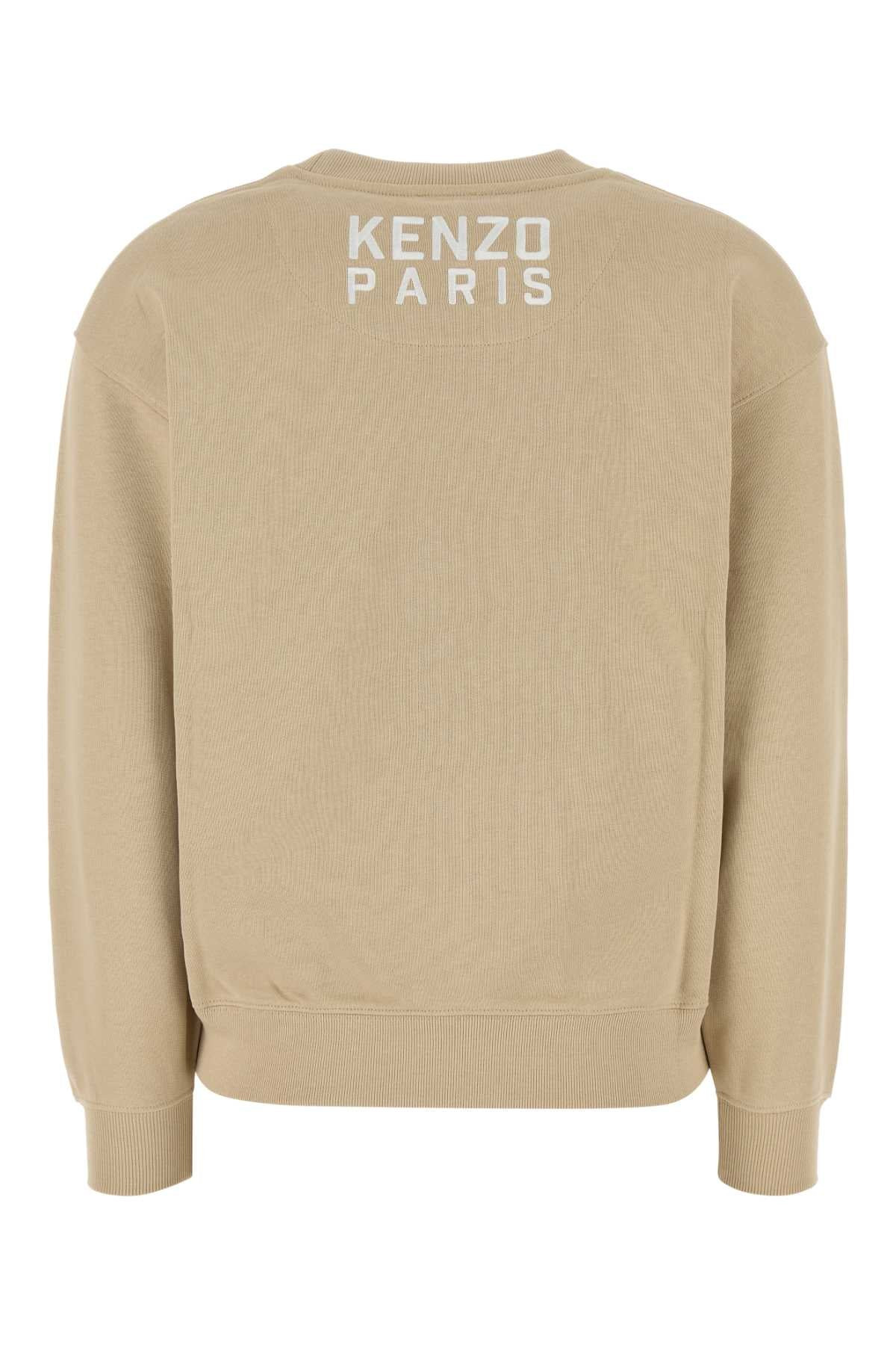 Kenzo Women Cappuccino Cotton Sweatshirt - 2