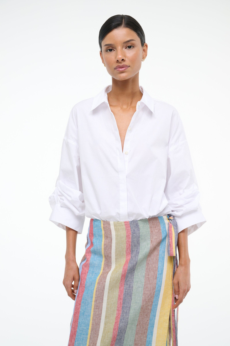 STAUD STAUD TRAVERSE BODYSUIT WHITE outlook