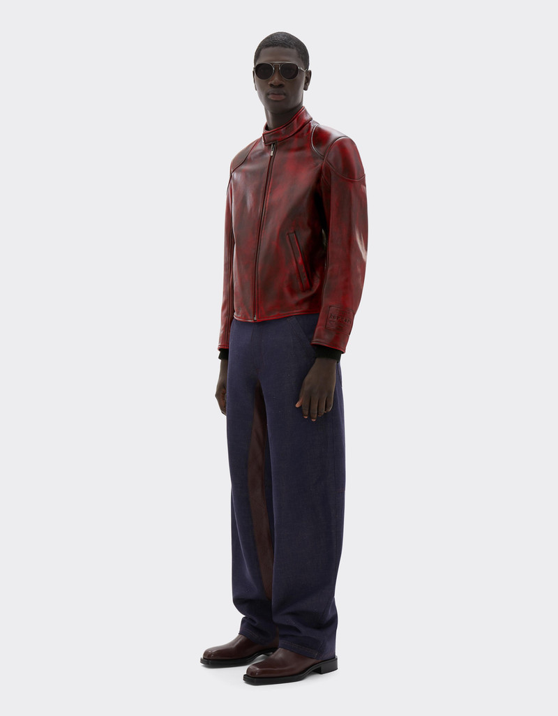 Reconditioned by Ferrari leather jacket for the 2026 Silverstone GP 3