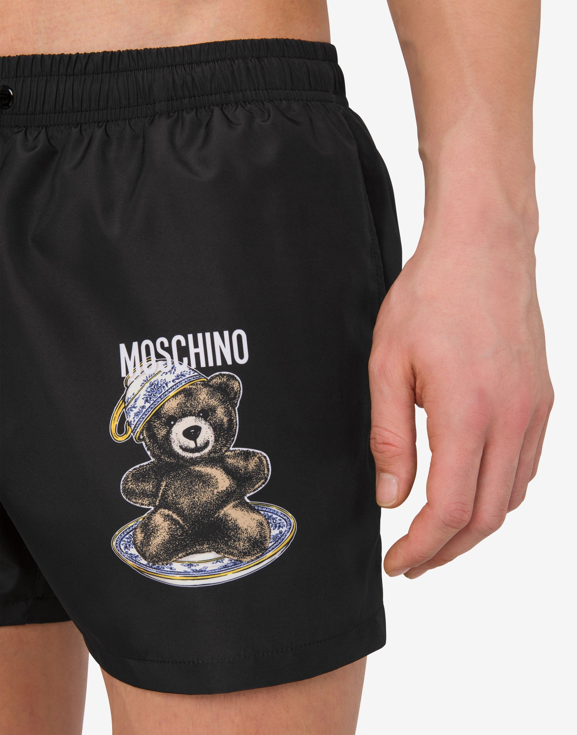 NYLON BEACH BOXER SHORTS MOSCHINO TEDDY BEAR - 3