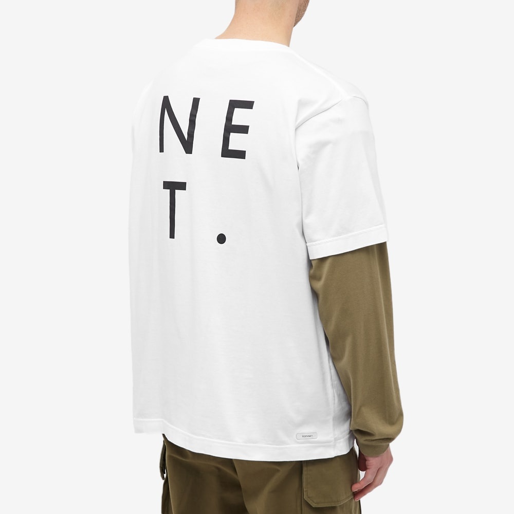 SOPHNET. Letters Graphic Tee - 5