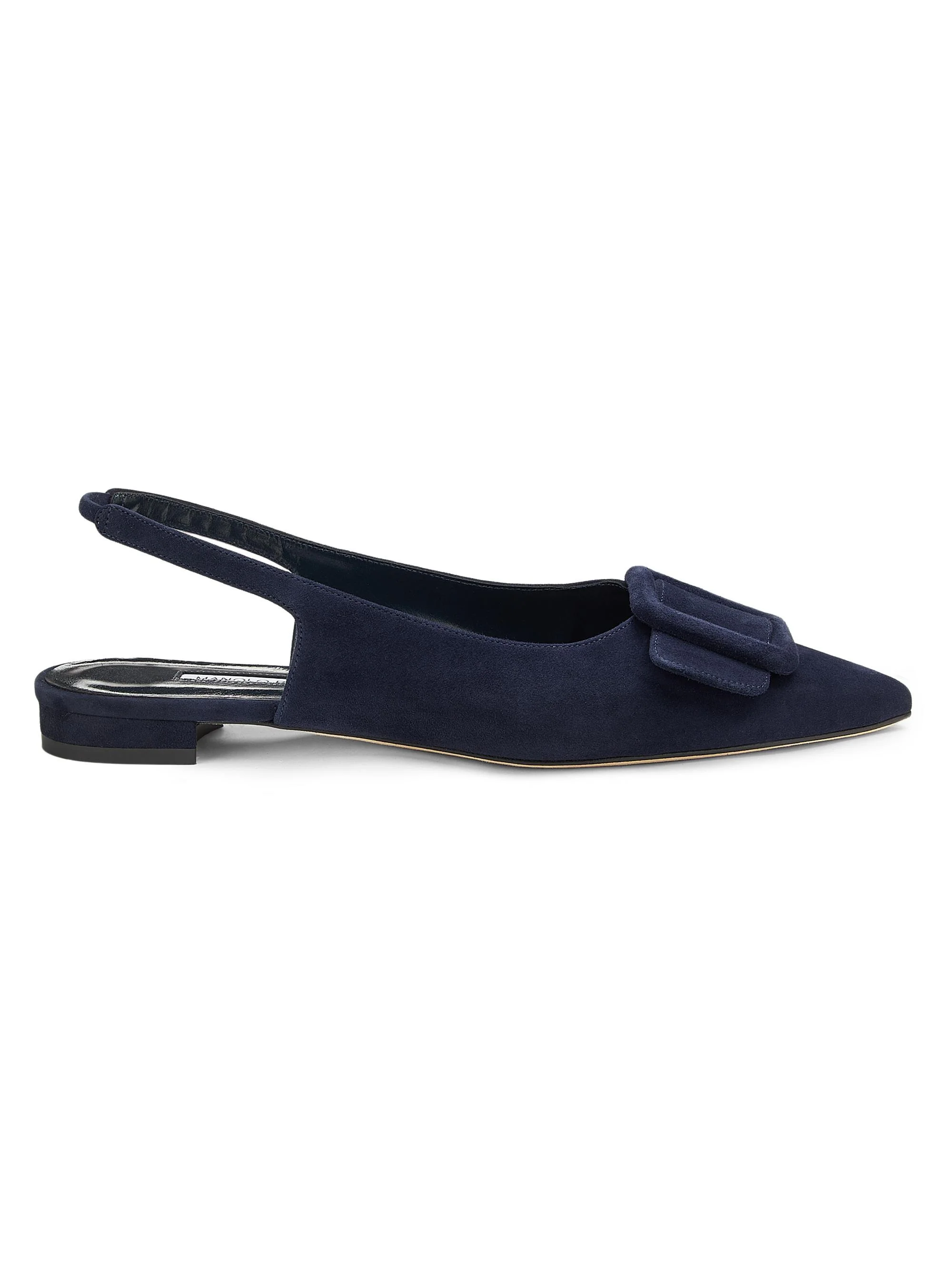 Women's Maylura Suede Slingback Flats - Navy - 1