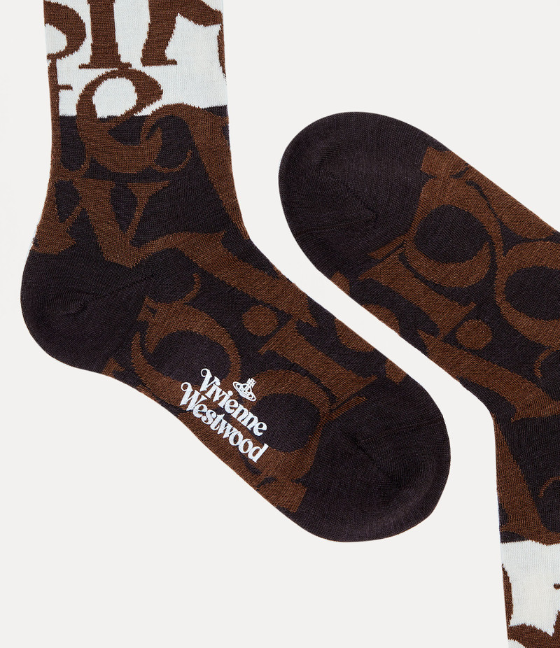 LOGOMANIA SOCKS 3