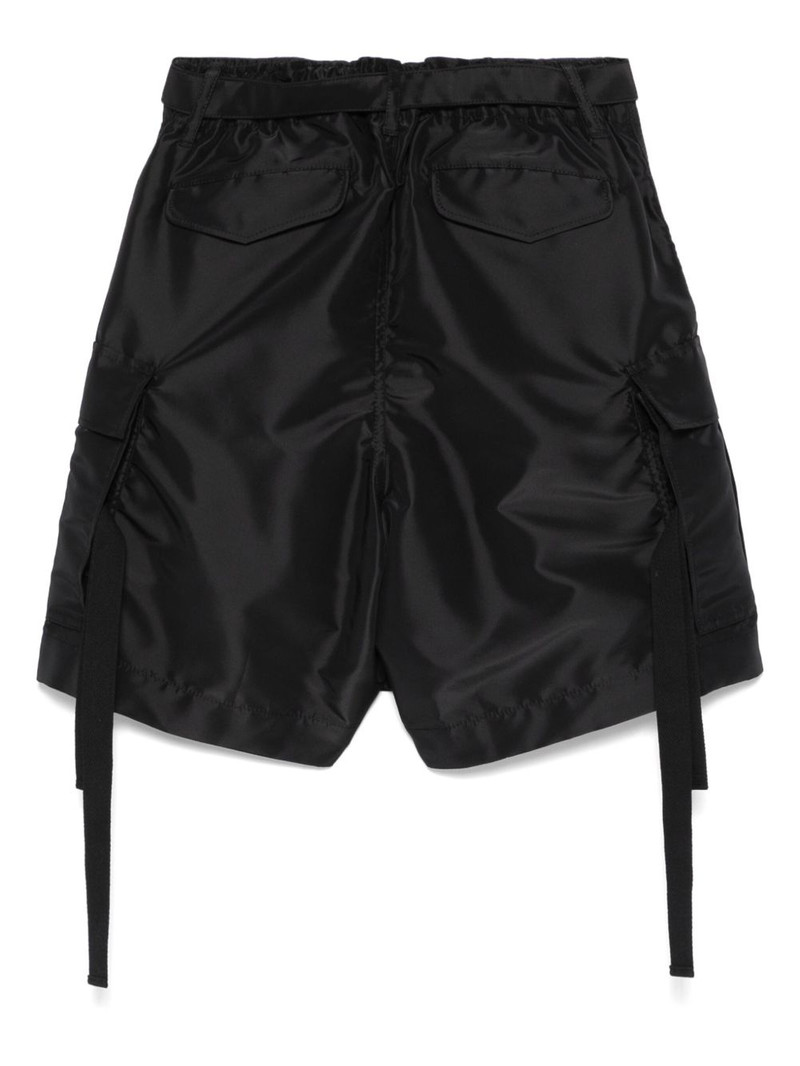 sacai belted shorts outlook