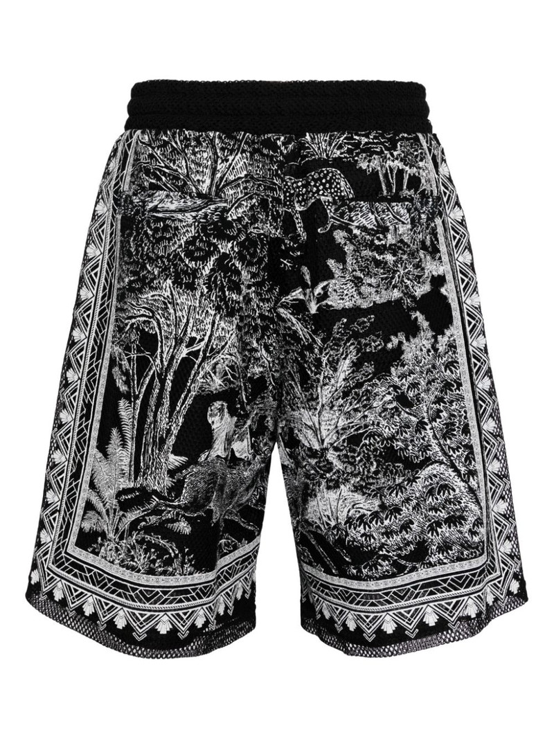 TAAKK graphic-print deck shorts outlook
