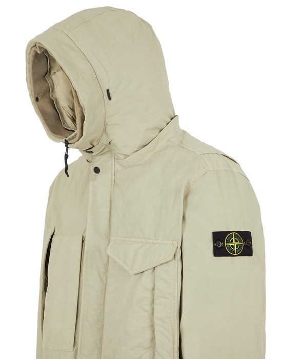 70821 OPAQUE NYLON TWILL DOWN BEIGE - 5