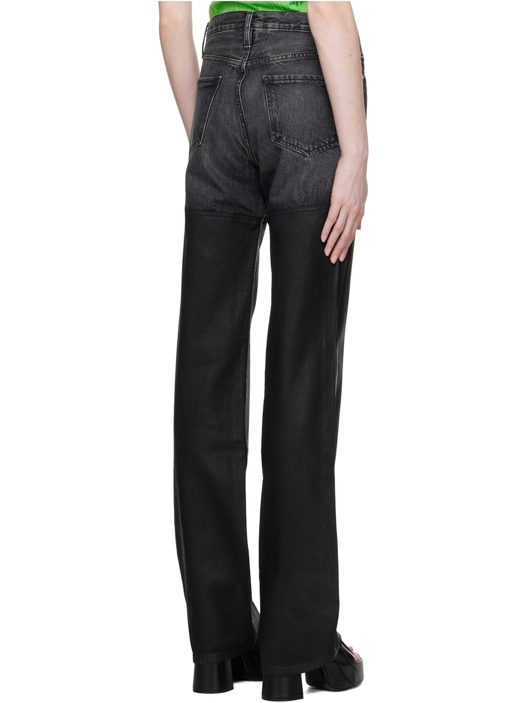 Black 'Le Jane' Jeans - 3