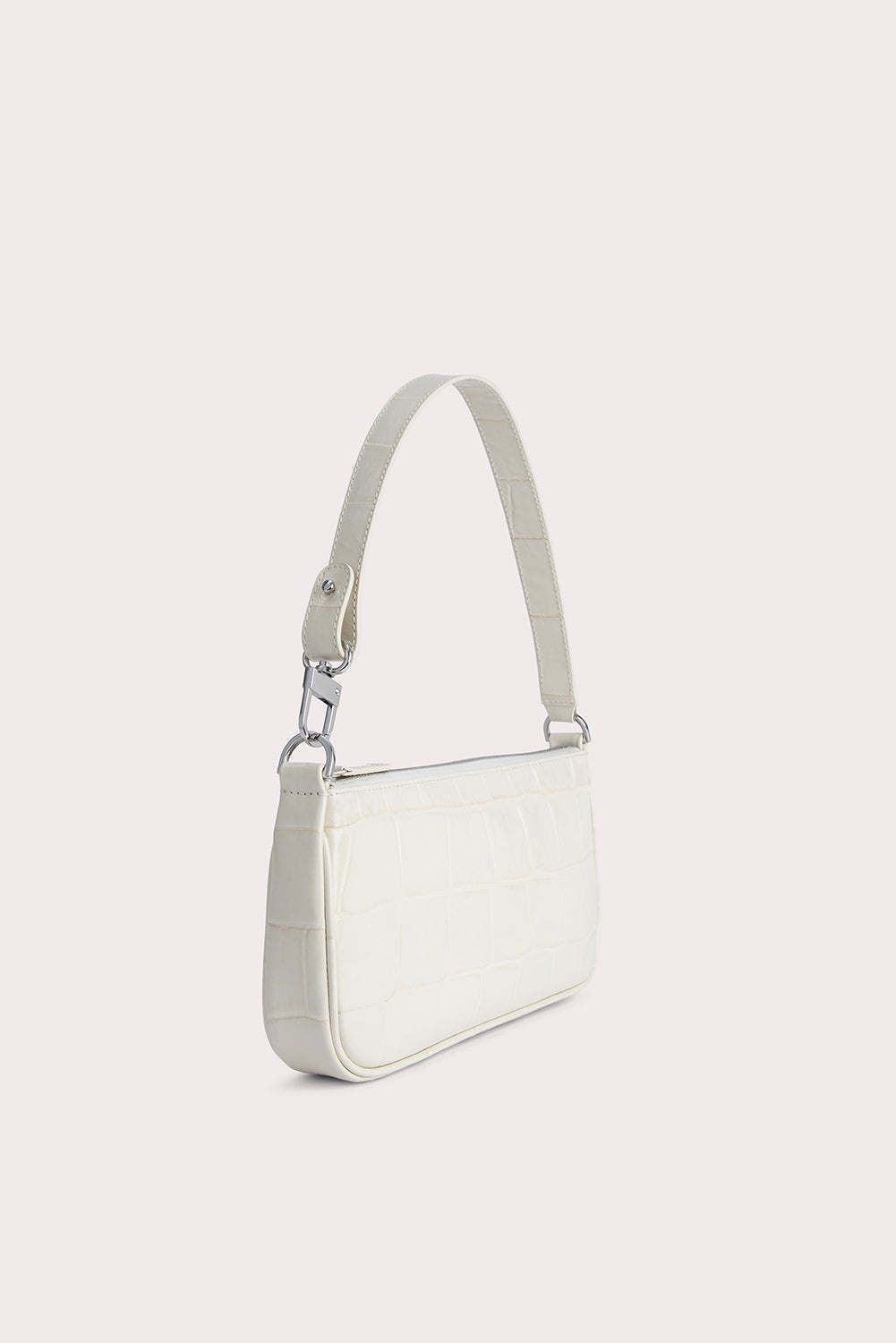 Rachel Cream Maxi Croco Embossed Leather - 2
