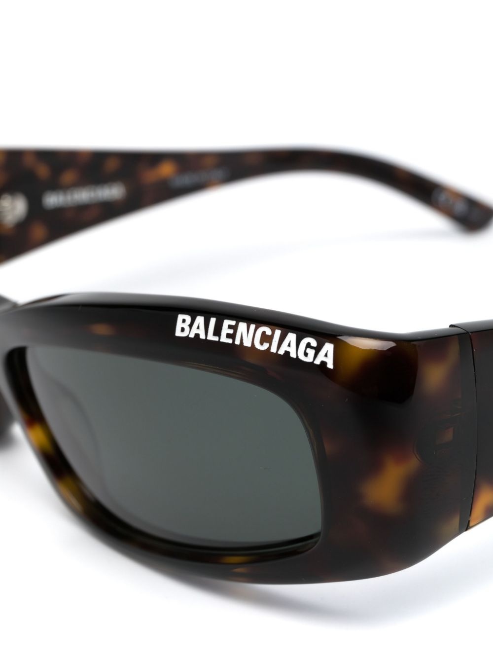 logo-print detail sunglasses - 3