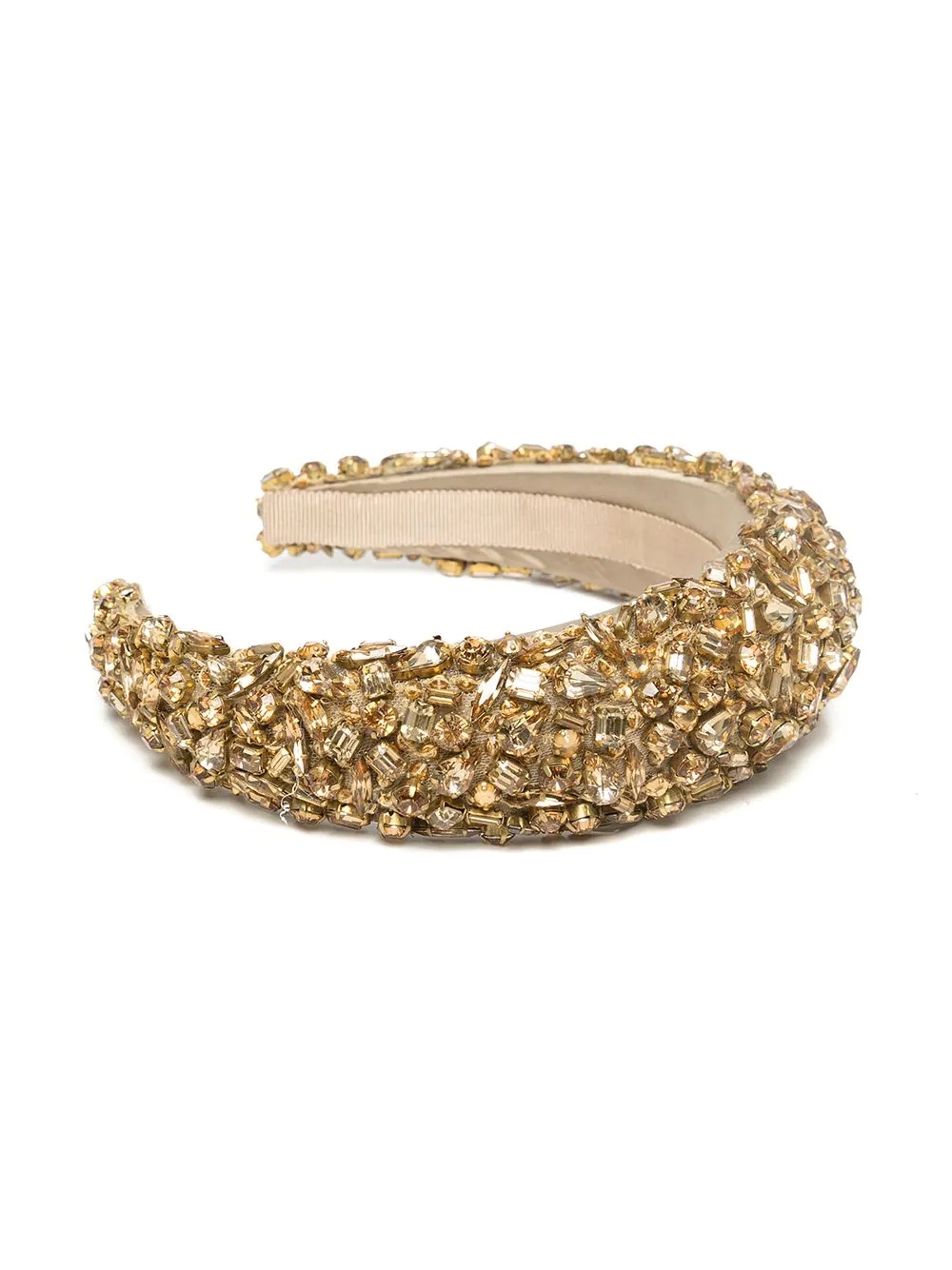 Medici crystal-embellished headband - 2