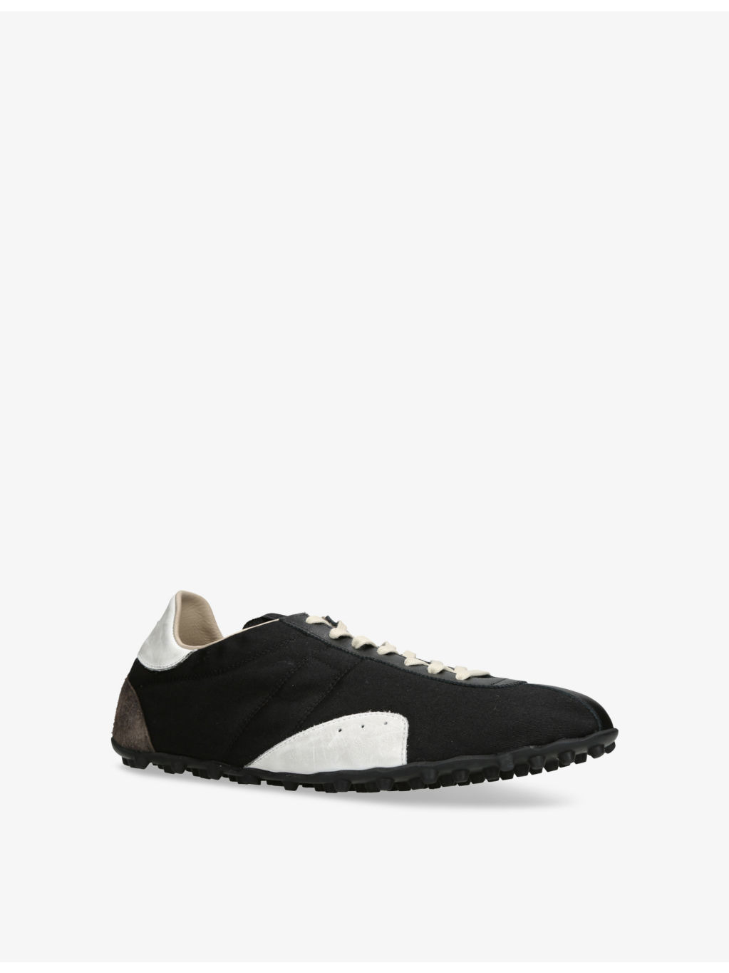 Sprinters Canvas And Suede Low-Top Trainers - 3