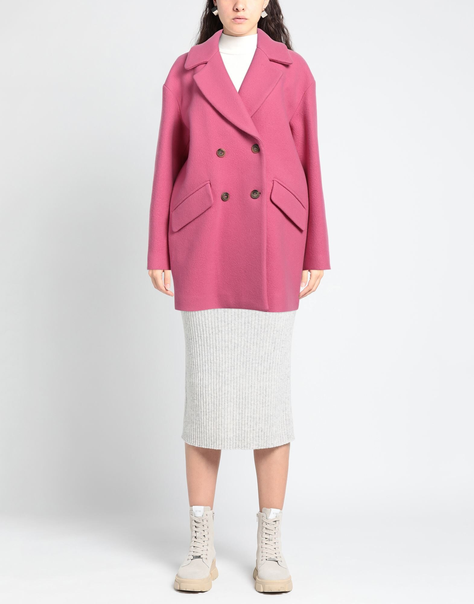 Black Women's Coat - 2