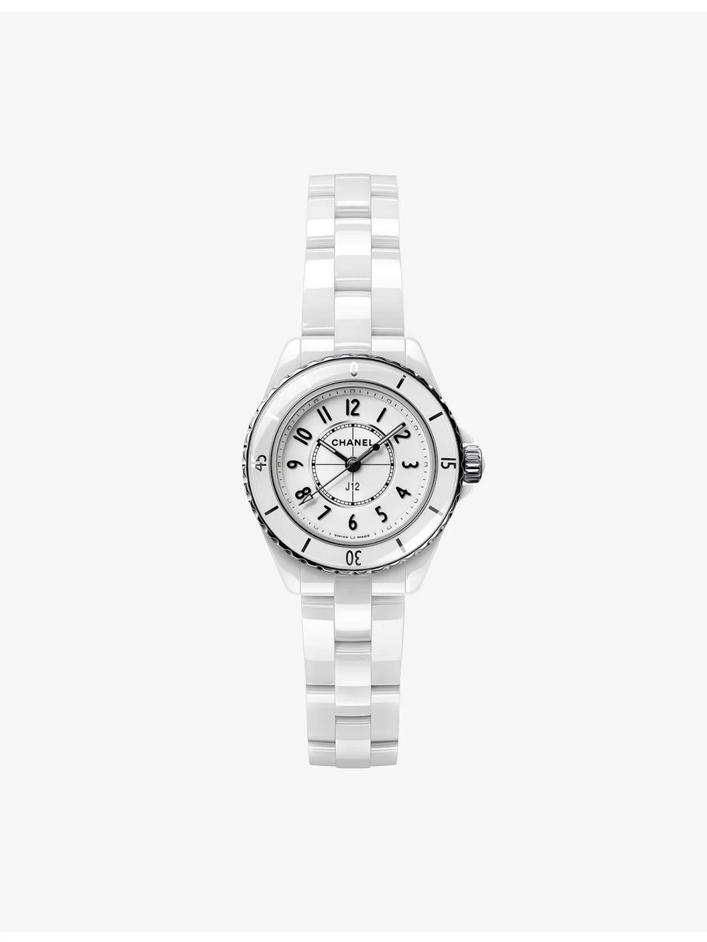 J12 28mm Steel and Ceramic Quartz Watch - 1