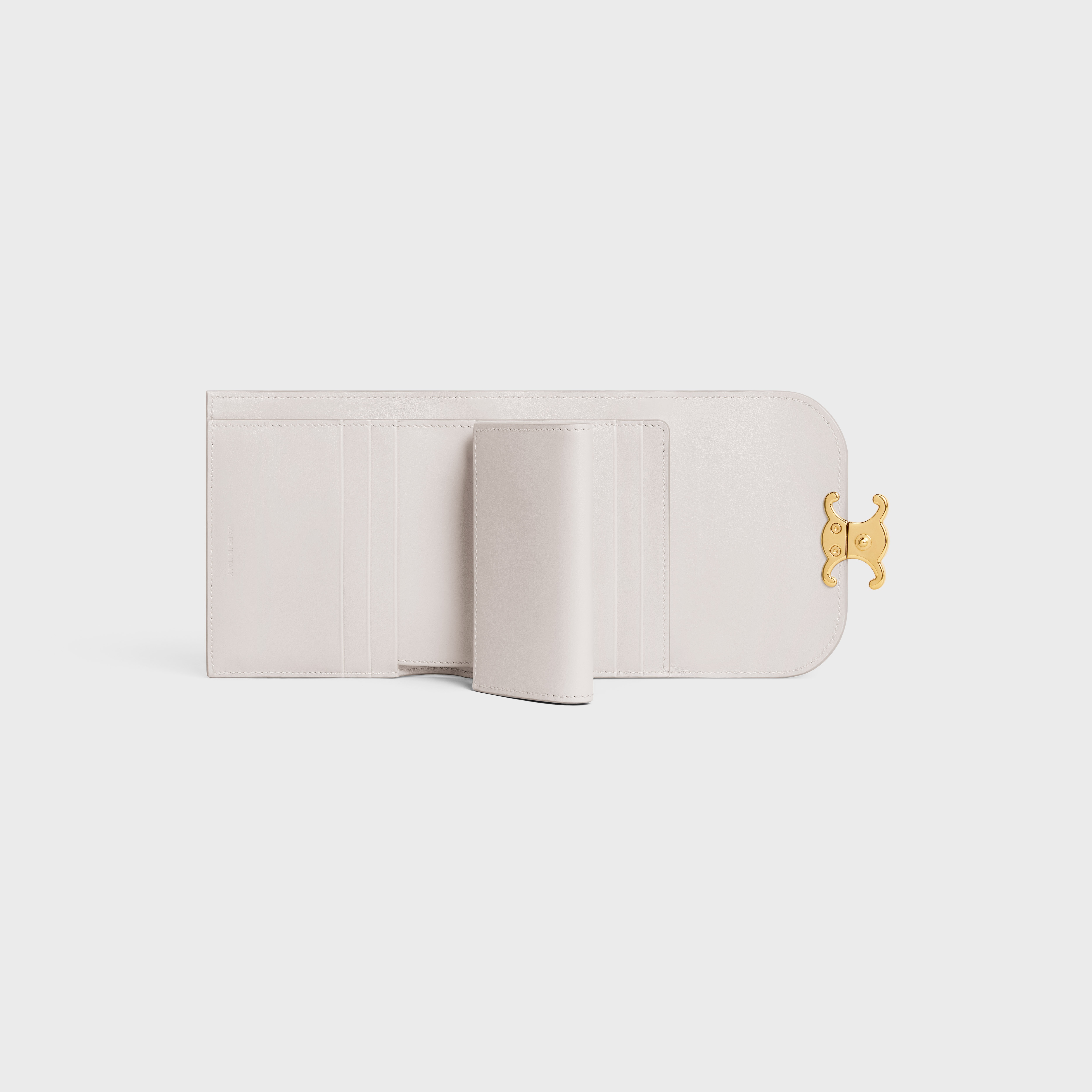 Small Wallet TRIOMPHE in Shiny calfskin - 4