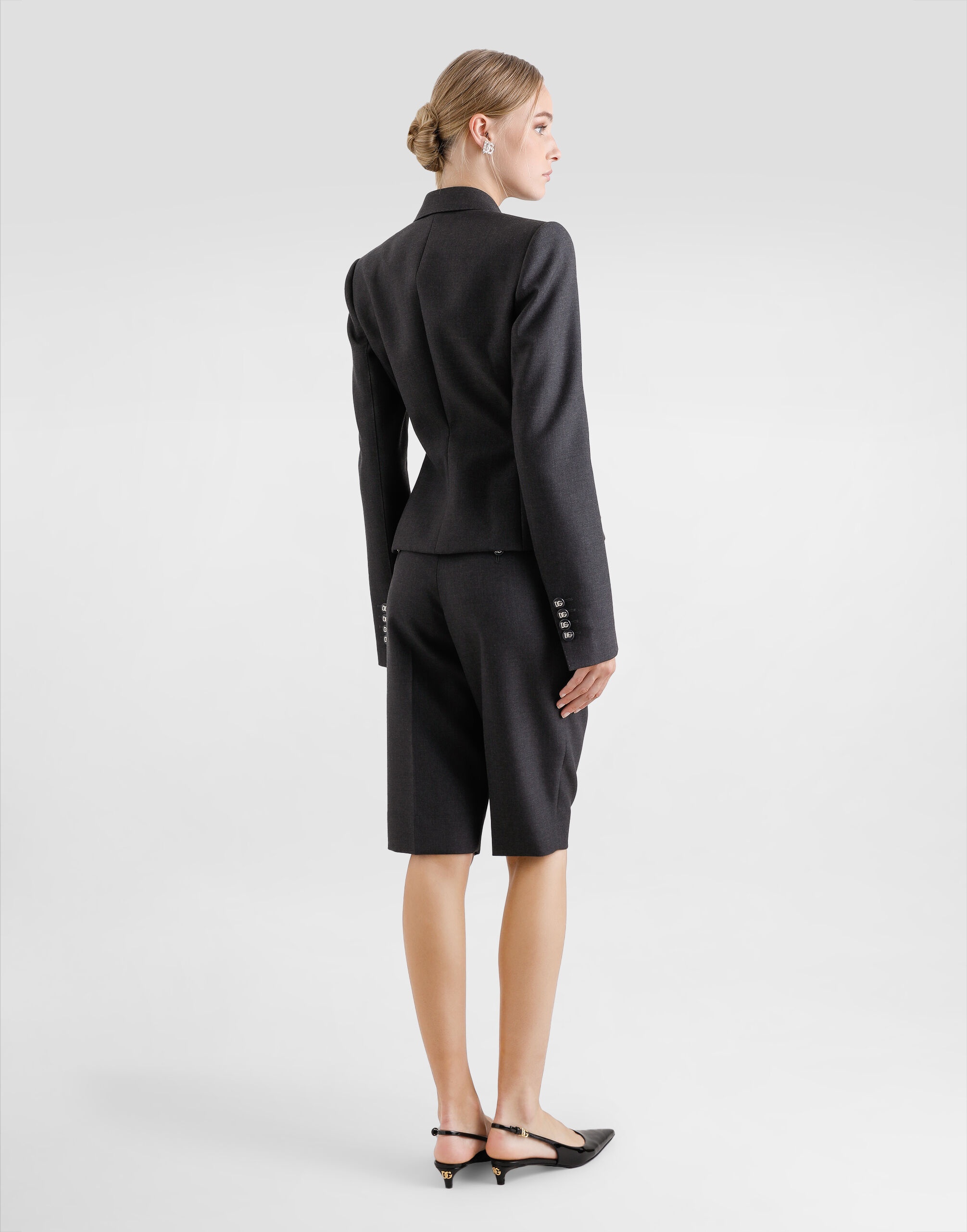 Double-breasted Dolce jacket with DG-branded buttons - 3
