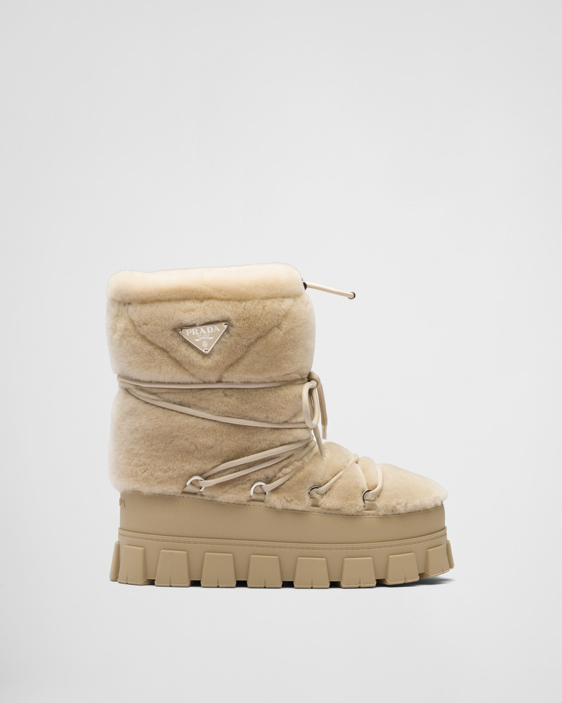 Shearling apres-ski boots 2