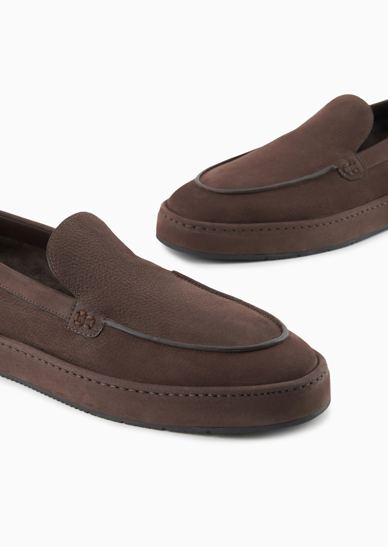 Nubuck slip-ons - 5