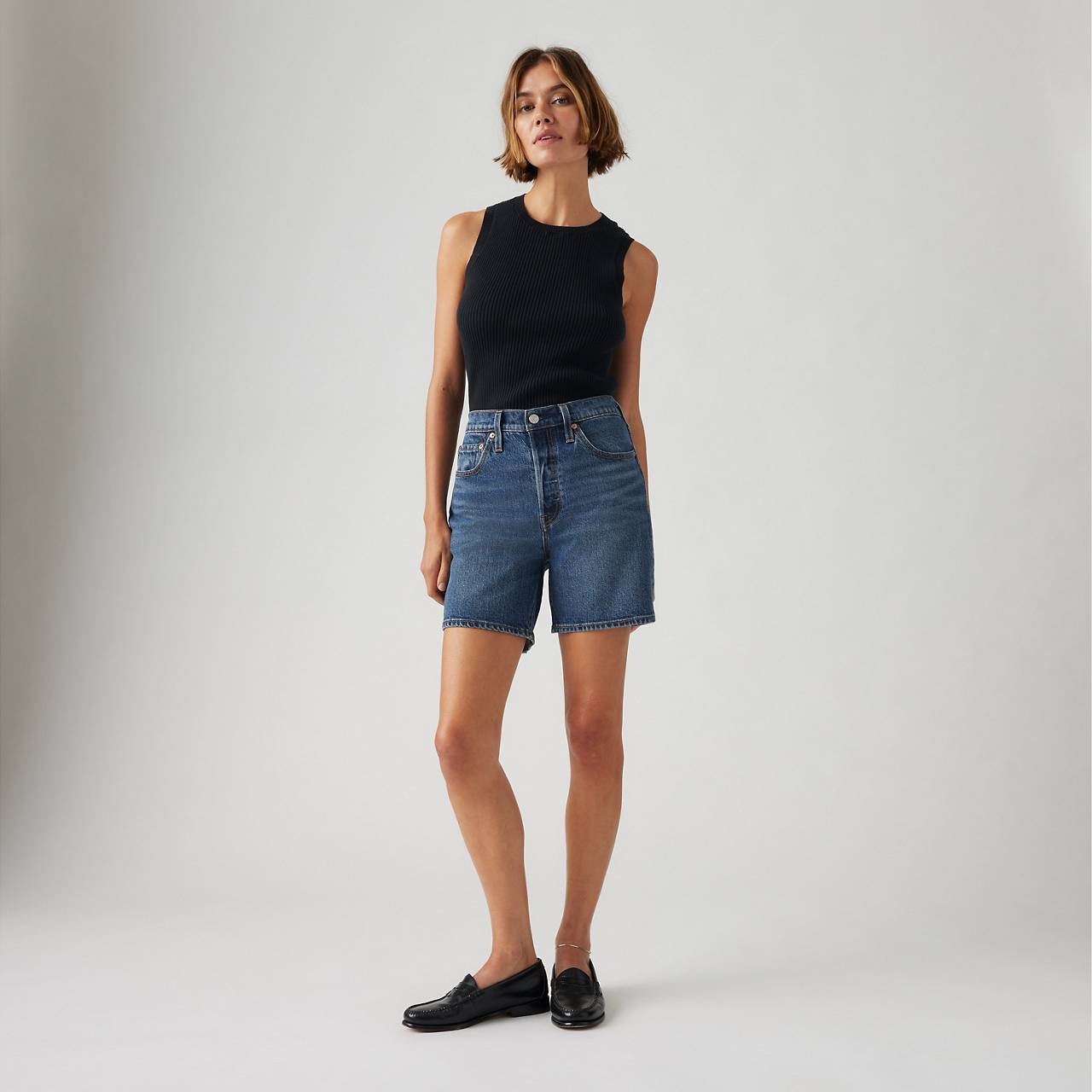 501® ORIGINAL FIT HIGH RISE MID-THIGH WOMEN'S SHORTS - 3
