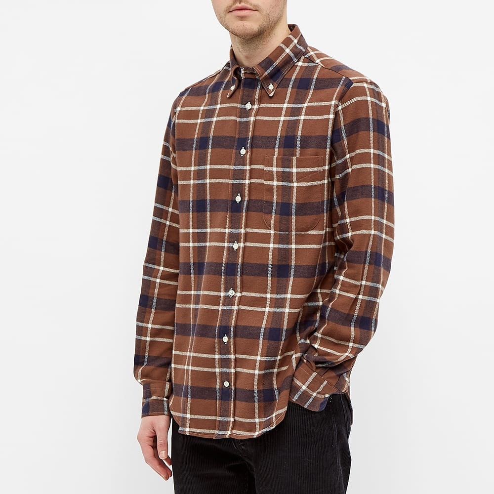 Gitman Vintage Button Down Country Plaid Shirt - 5