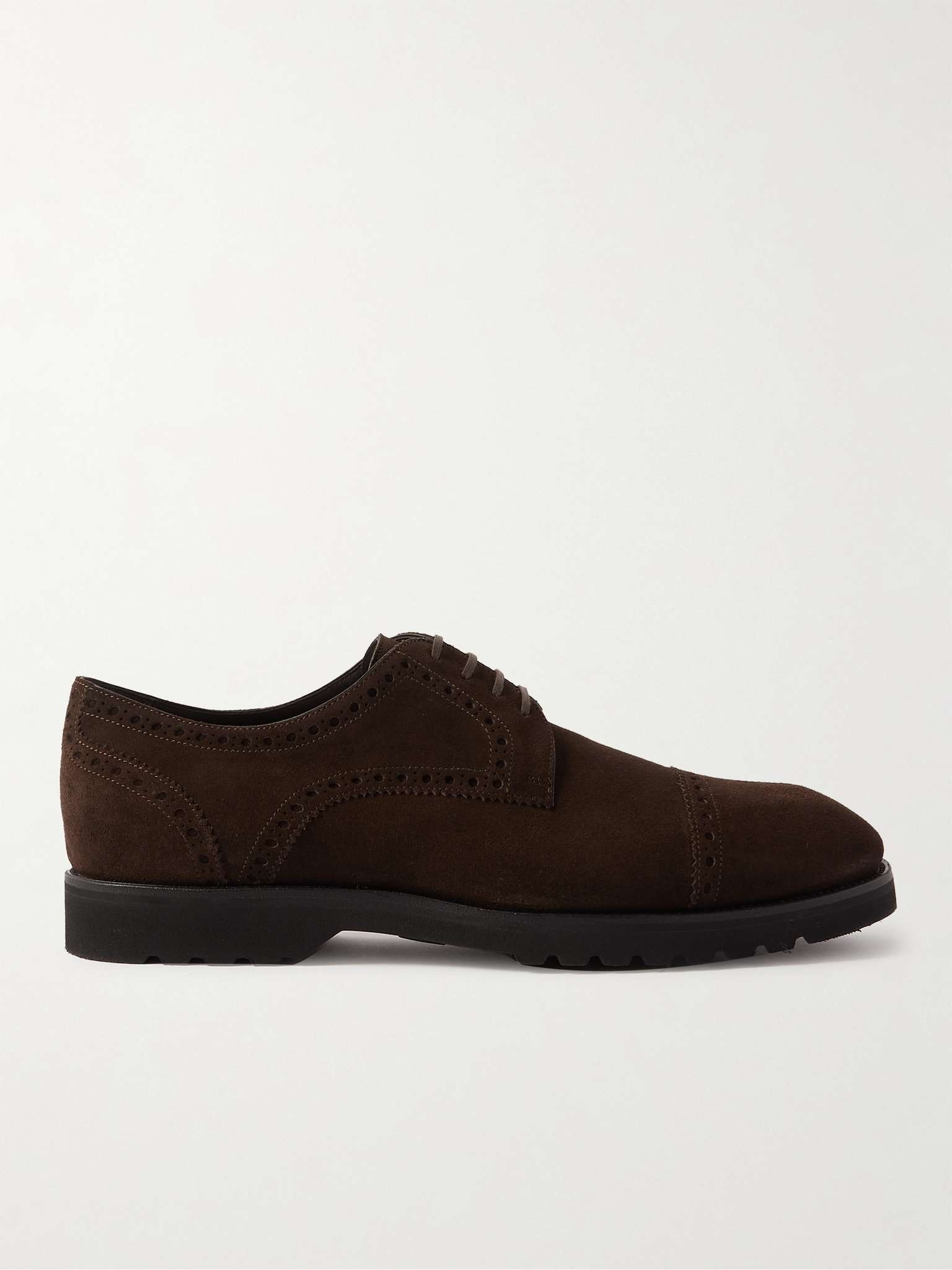 Suede Brogues - 1