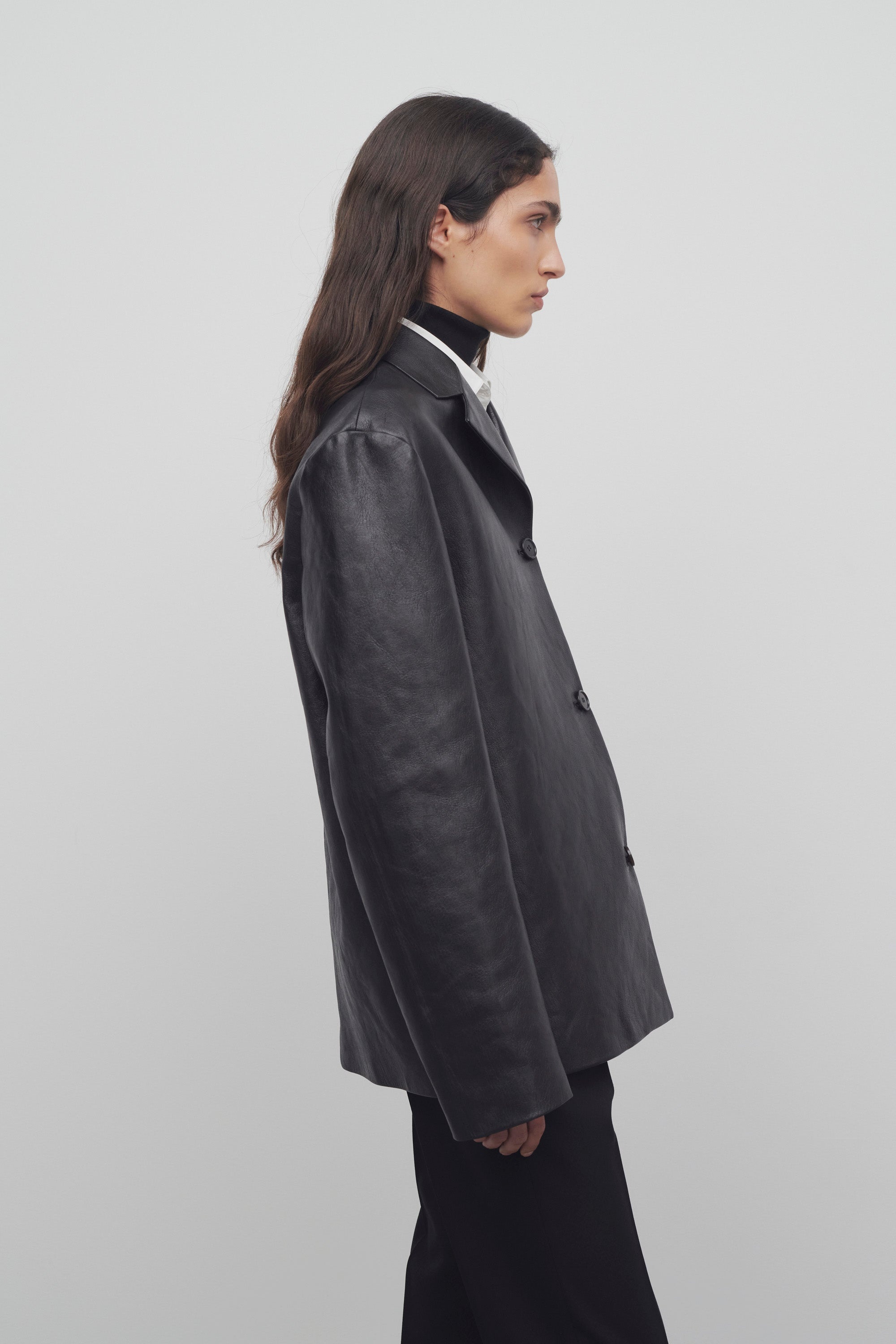 Fabian Jacket in Leather - 4