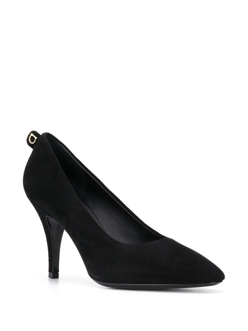 Ferragamo Gancino Pumps — Black 3