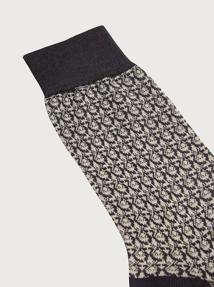 GANCINI JACQUARD SOCKS - 2