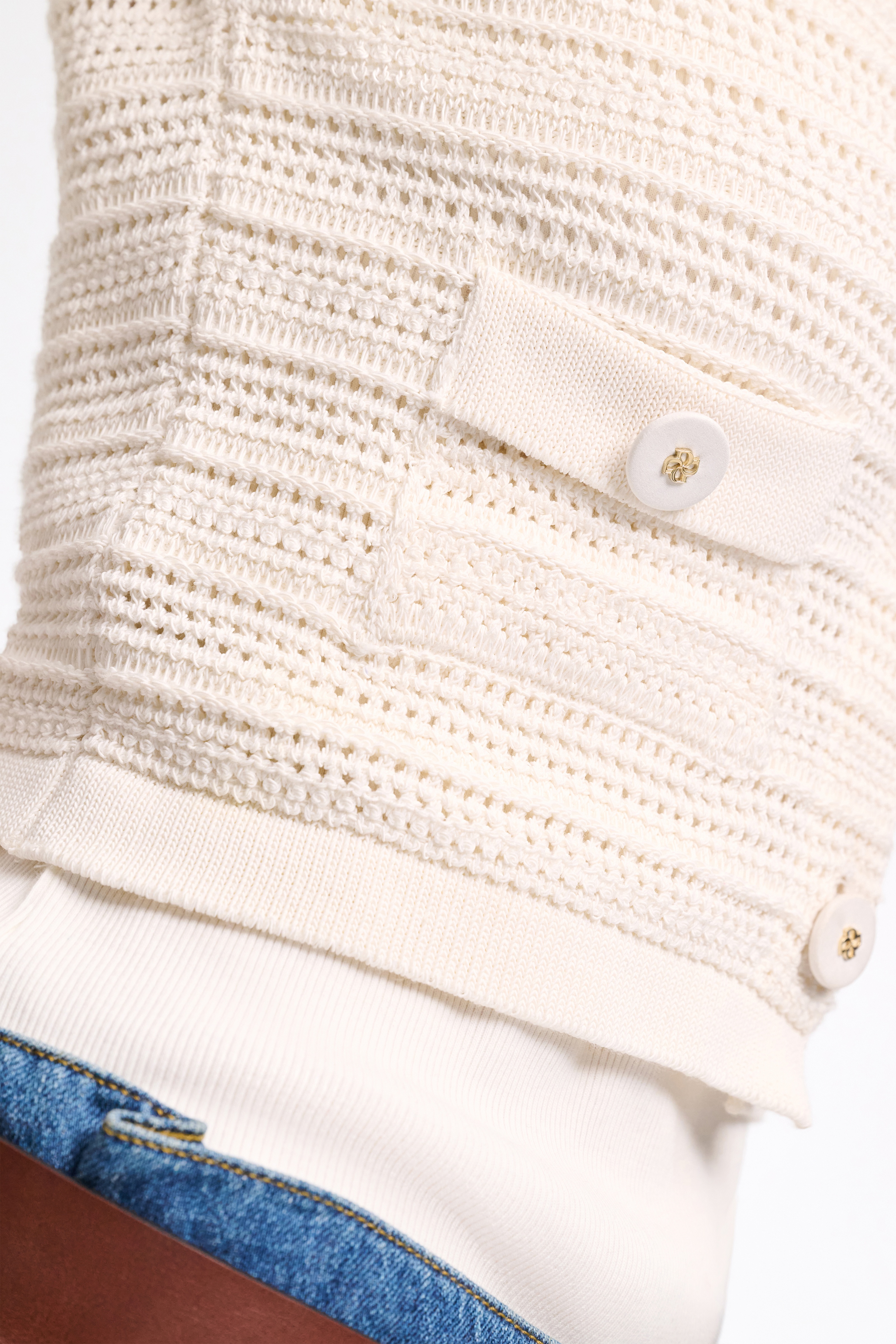 PRECISE POINTELLE jacket - 5