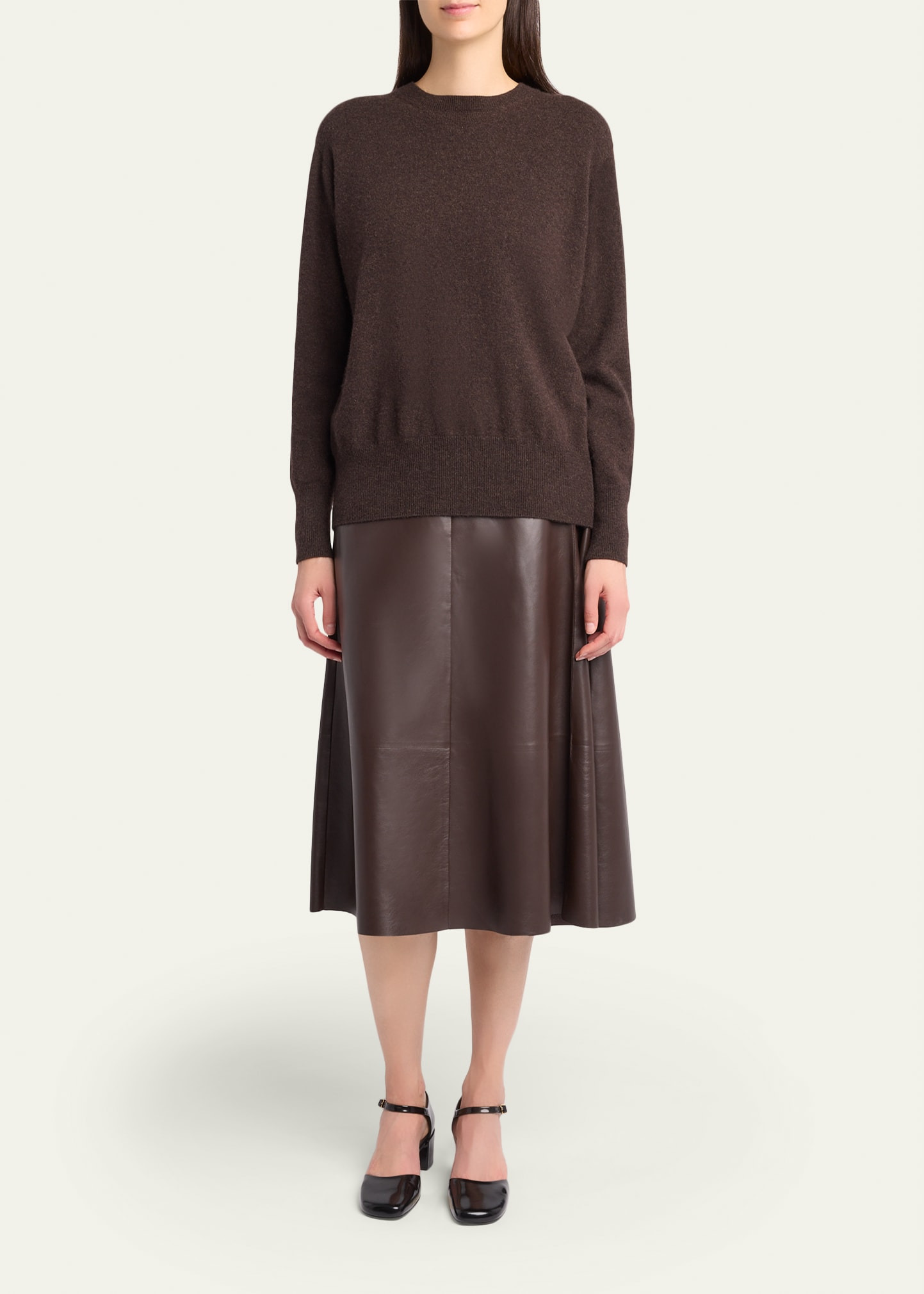 Leilani Cashmere Crewneck Sweater - 2