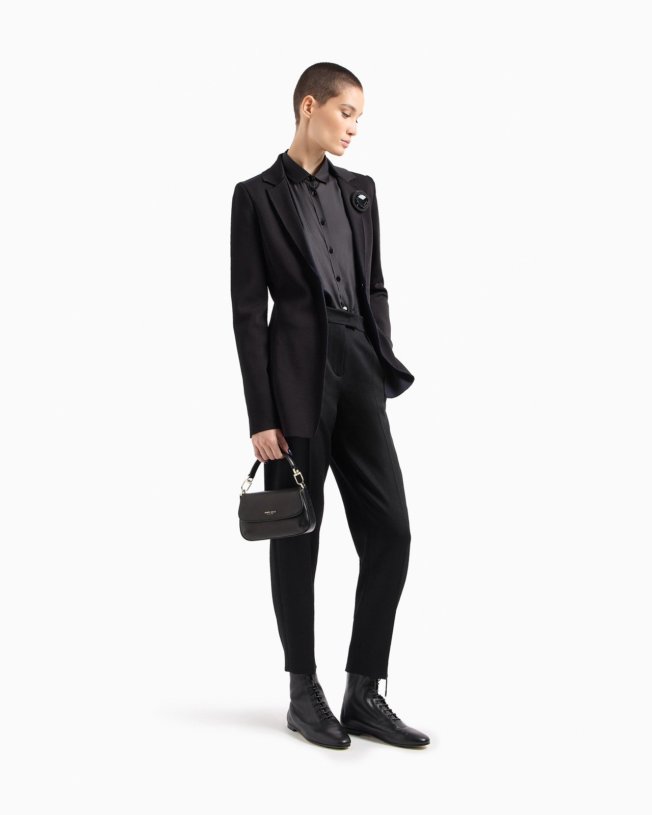Straight trousers in virgin wool - 2