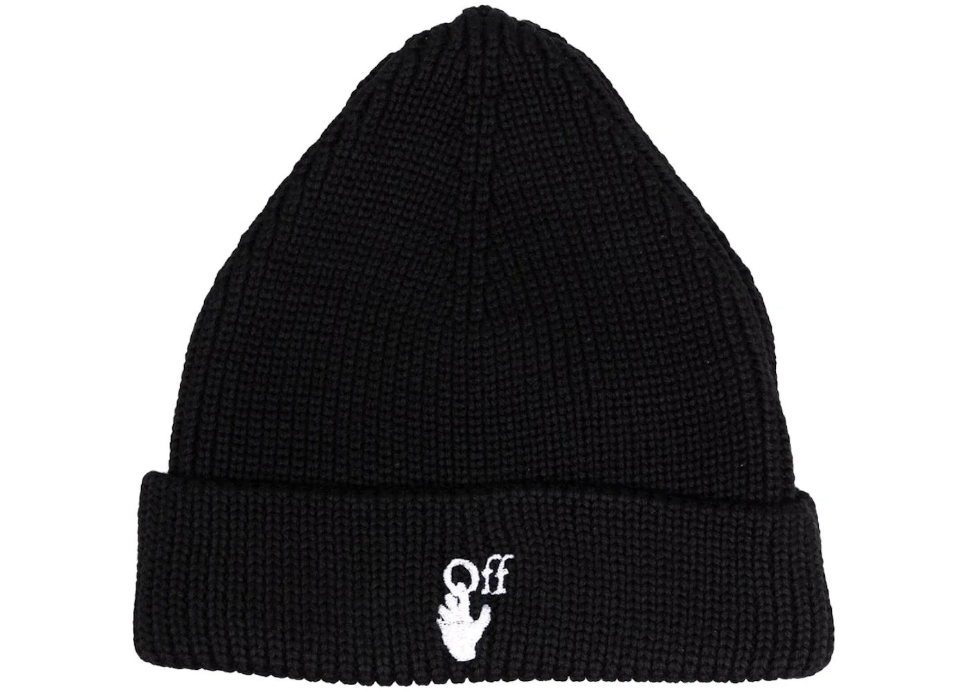 OFF-WHITE Hand Off Beanie Black - 1