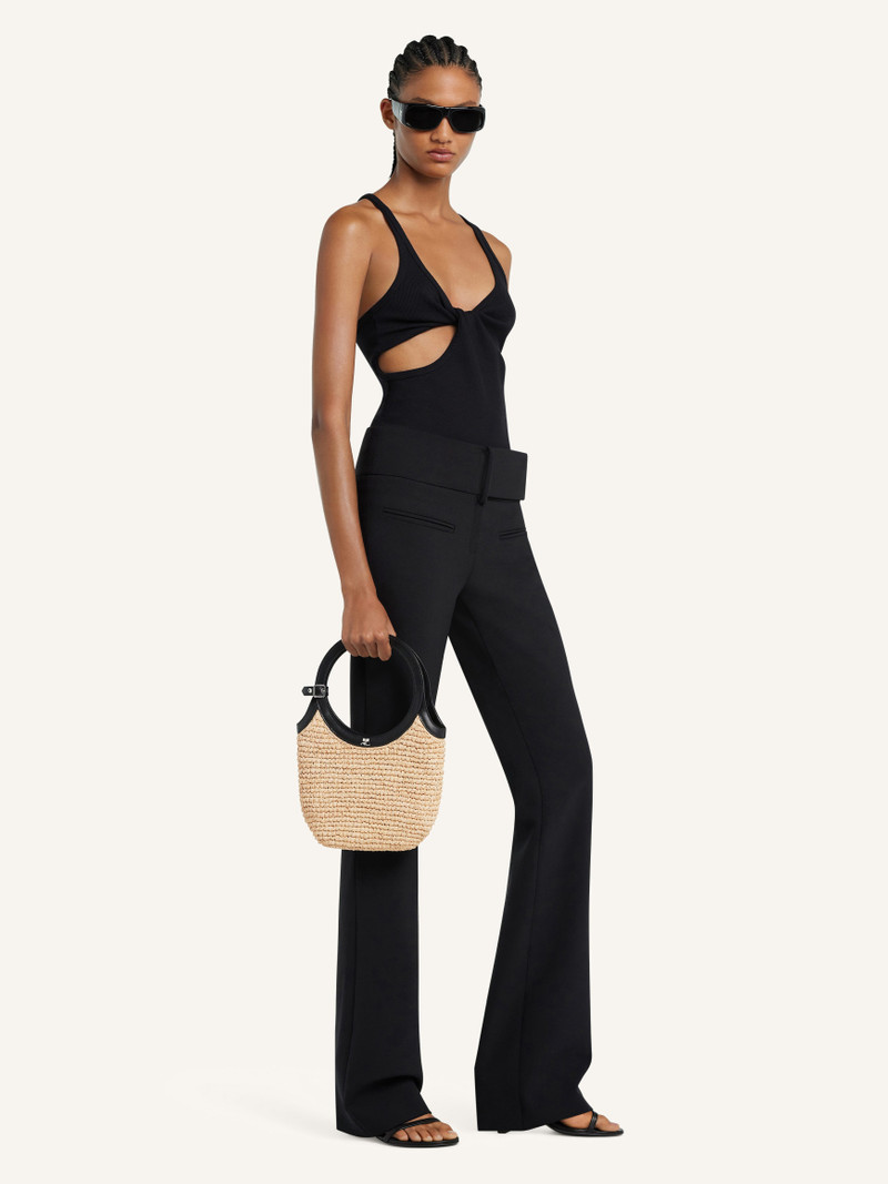 courrèges HOLY RAFFIA BAG outlook