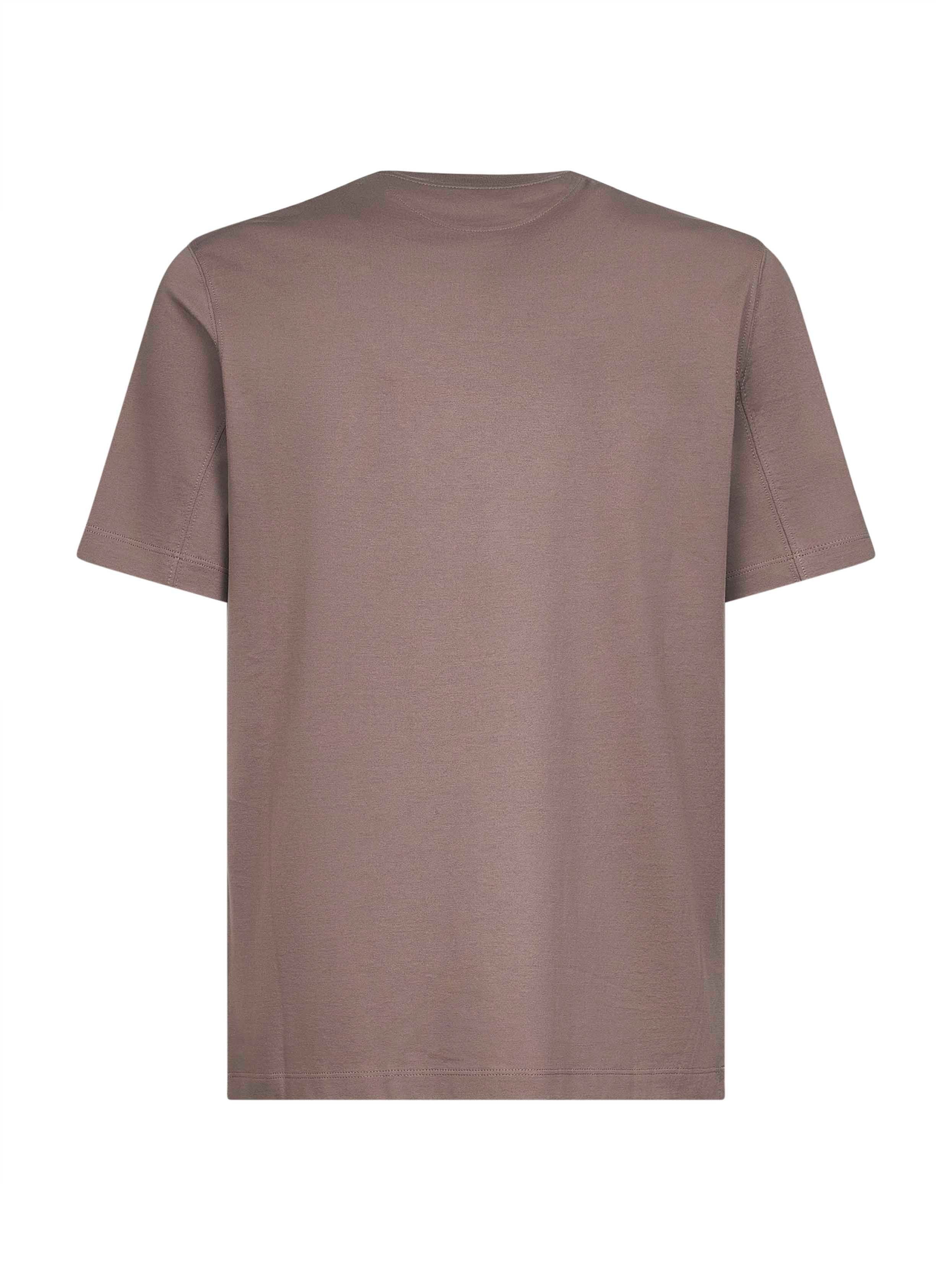 Brunello Cucinelli Men Clay Solomeo Crest T-Shirt - 2