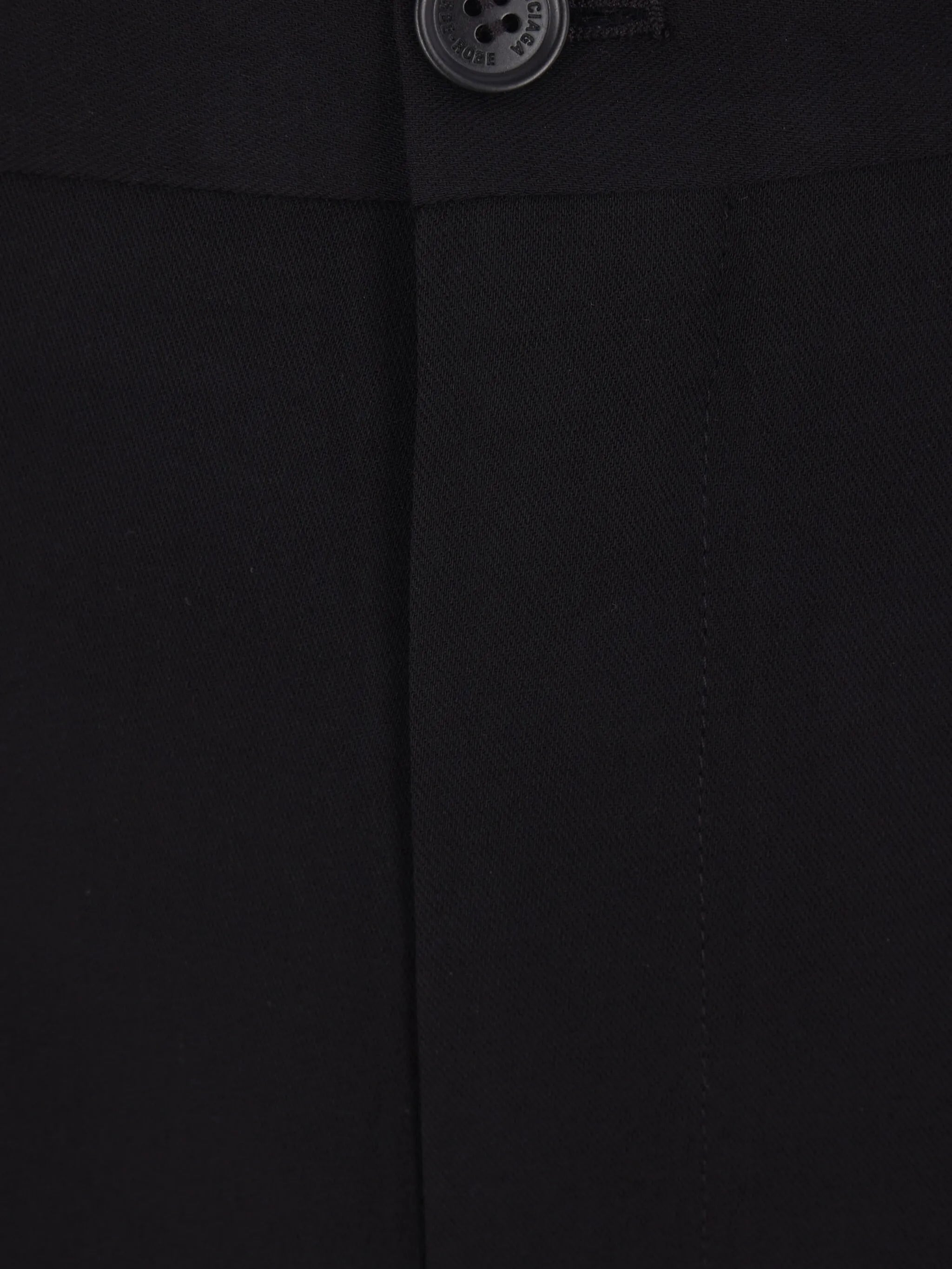 pressed-crease twill trousers - 3