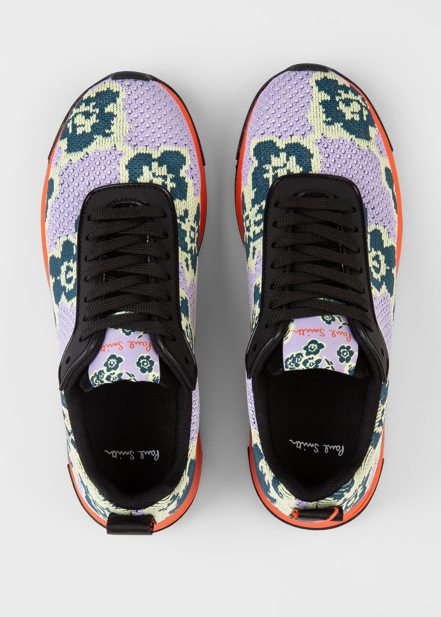 Floral 'Rappid' Knit Sneakers - 3