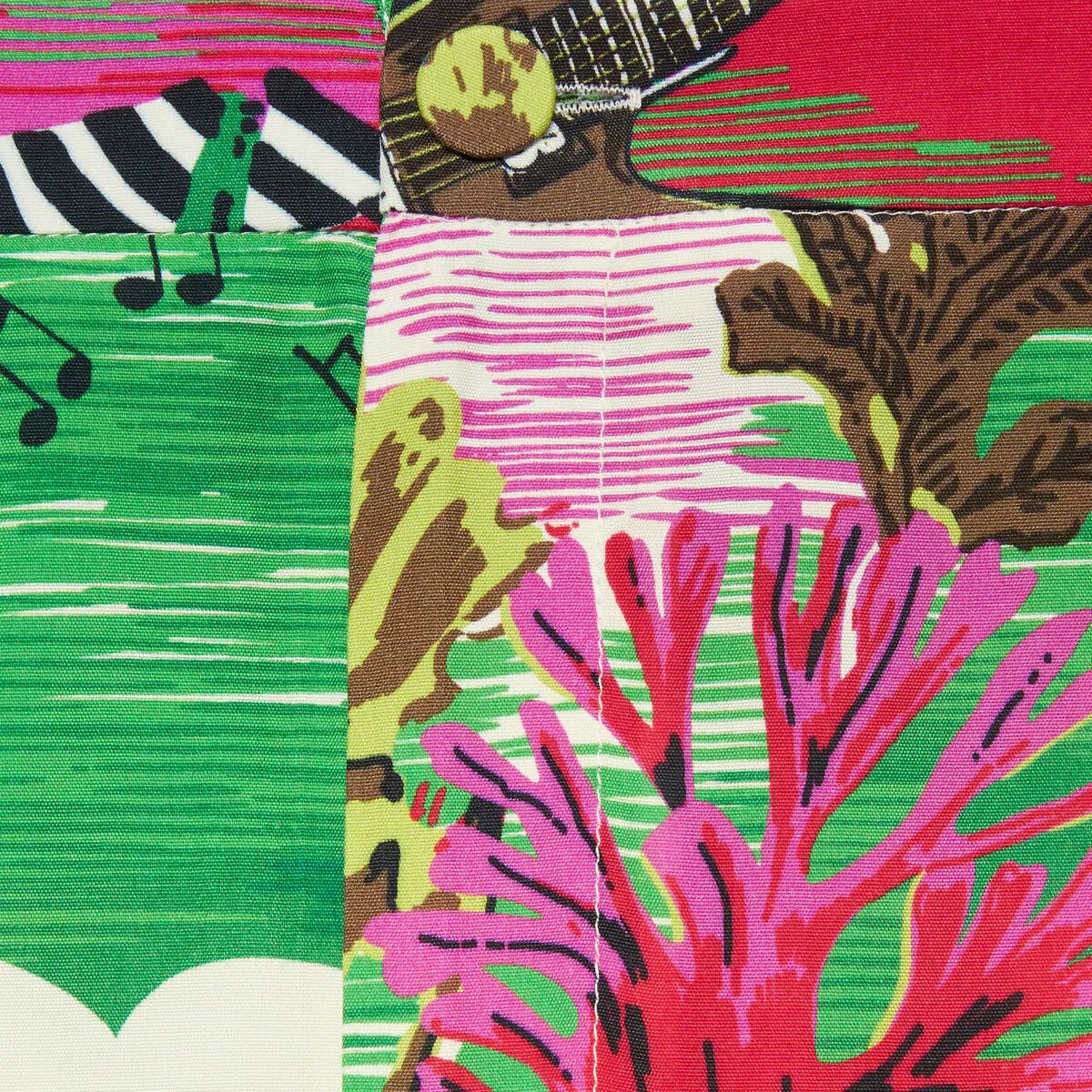Printed silk shorts - 6