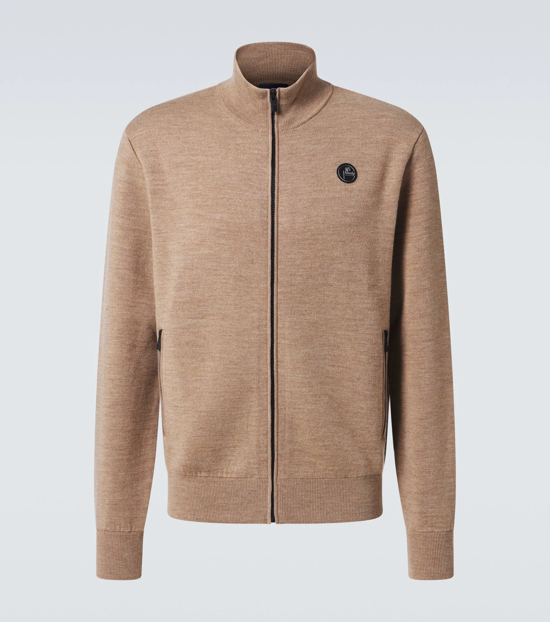 Mayeul wool-blend zip-up cardigan - 1