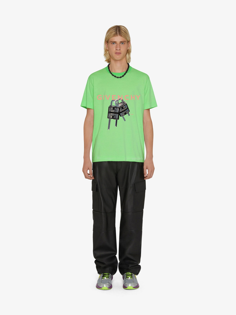 Givenchy GIVENCHY 4G LOCK SLIM FIT T-SHIRT outlook