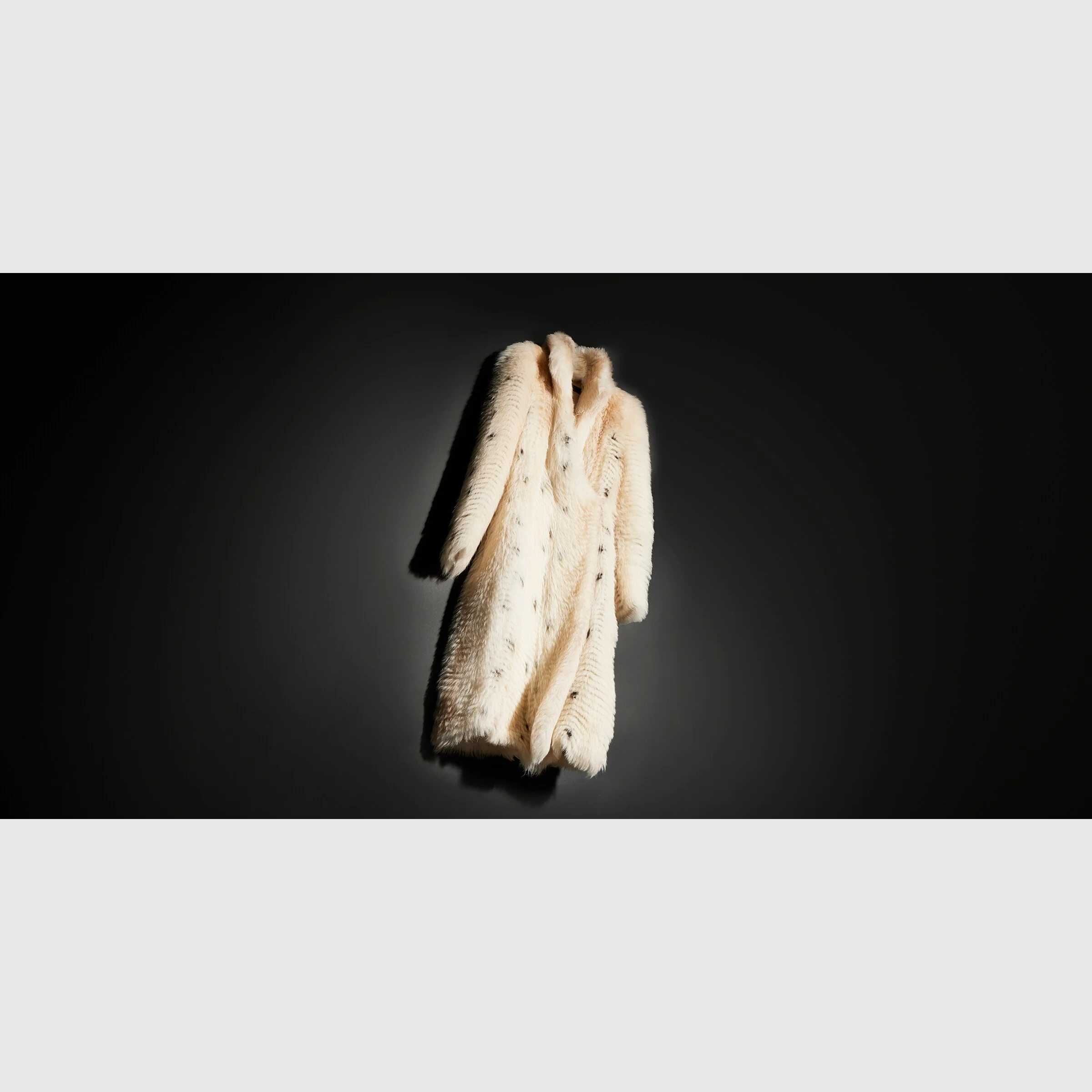 Long hair shearling coat - 1