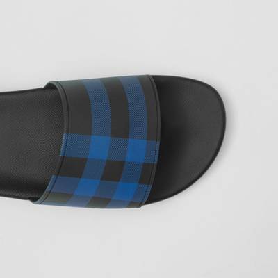Burberry Check Print Slides outlook