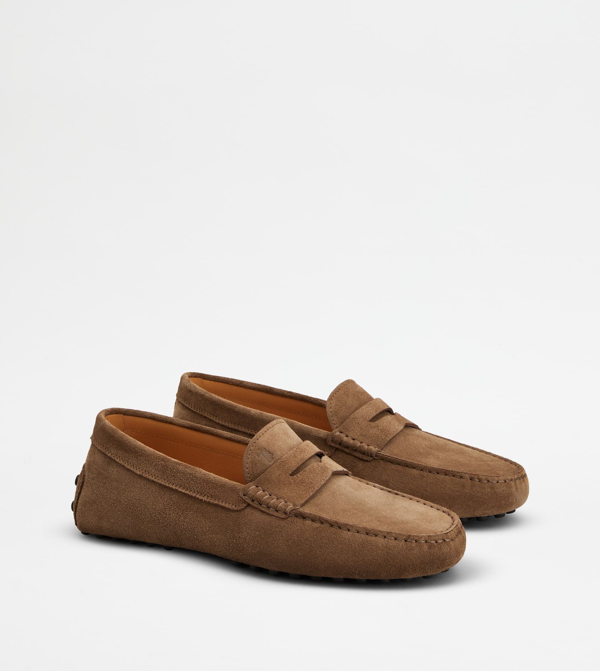 GOMMINO DRIVING SHOES IN SUEDE - BROWN - 2