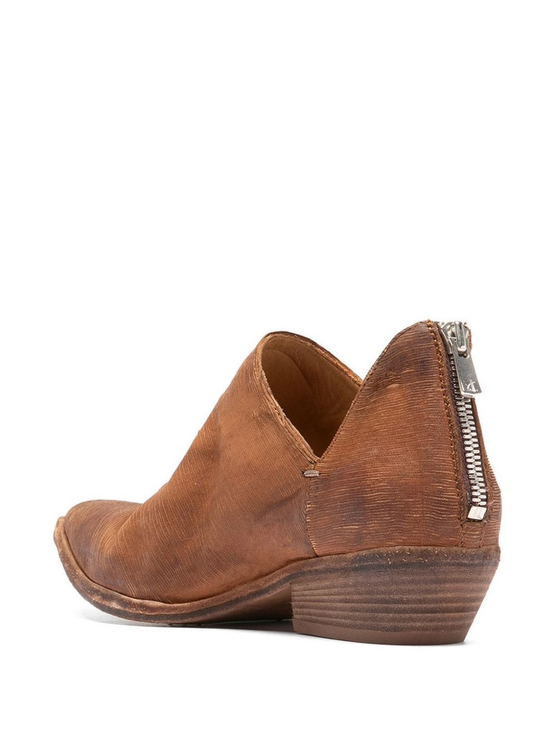 Noelie DD pointed-toe zip boots 4
